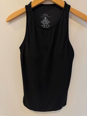 Klassy Network High-neck Brami Black Scoop Neck Tank Top